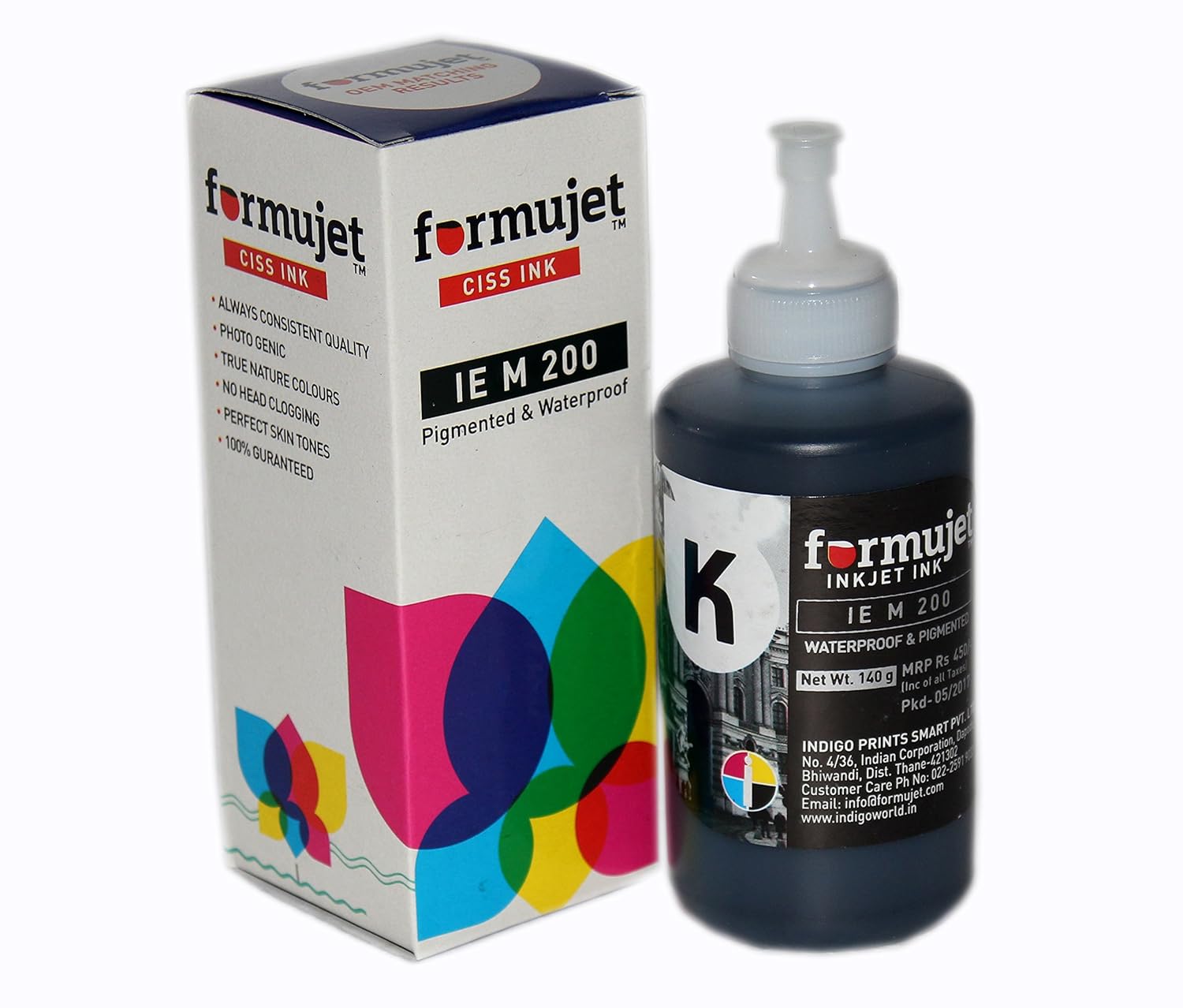 Formujet IE M 200 Ink Compatible for Epson Printer M100 / Epson M200 ...