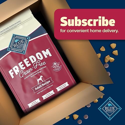 Miniatura 11 de Blue Buffalo Freedom - Receta sin granos para perro, receta de carne de res, 4 libras