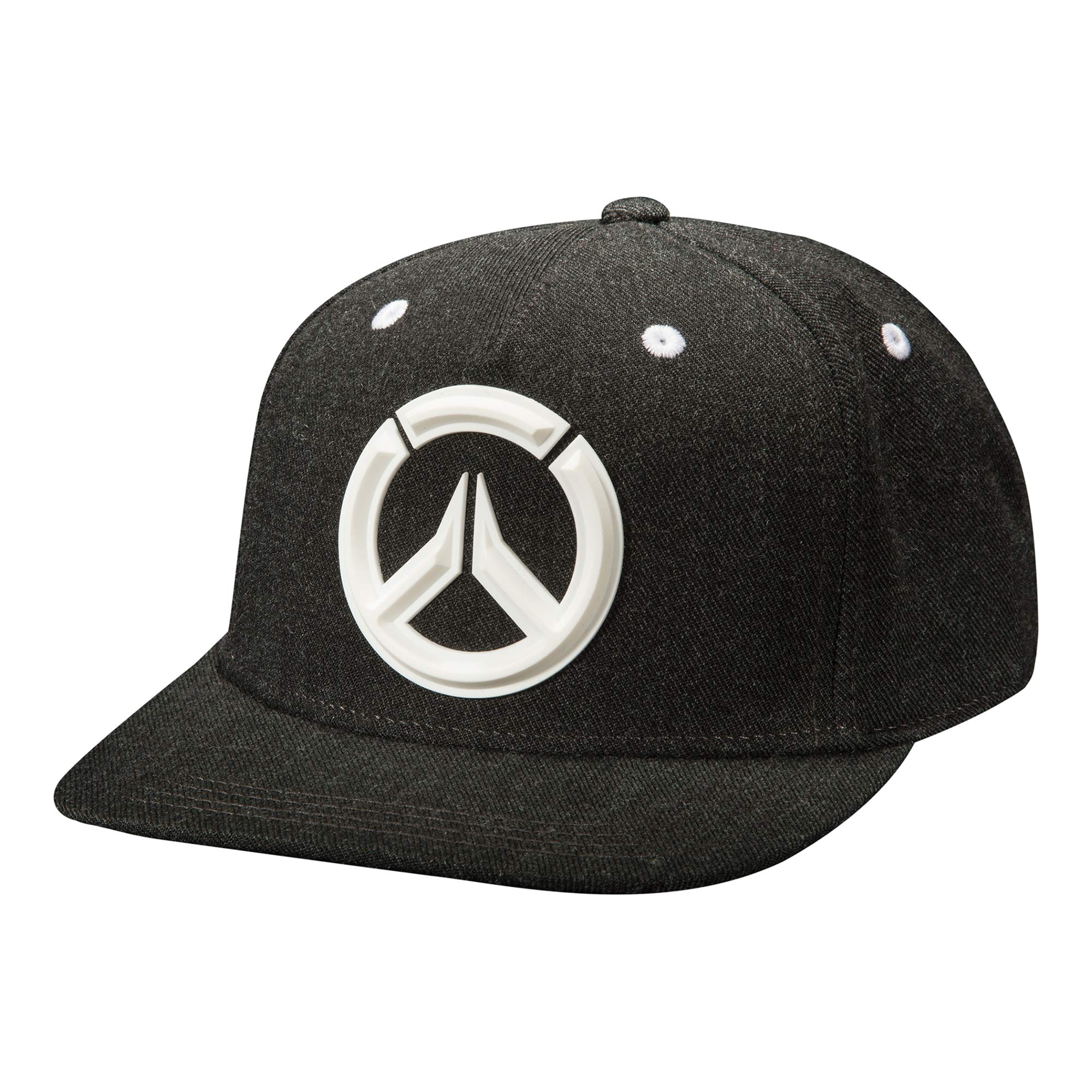Overwatch Sonic Snapback Baseball Hat, Gray, Adult Size