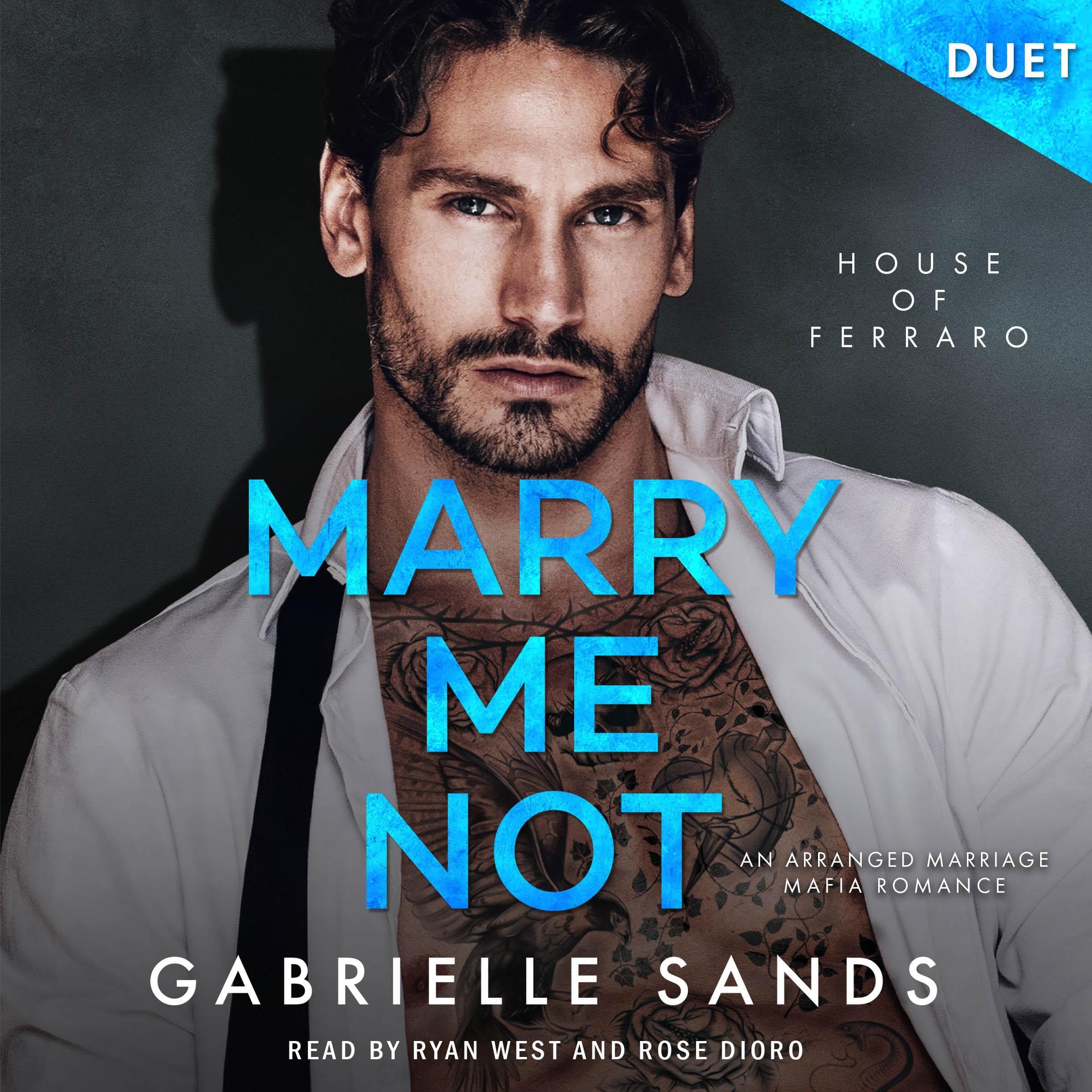 Cover art for Marry Me Not: An Arranged Marriage Mafia Romance (House of Ferraro Book 2)