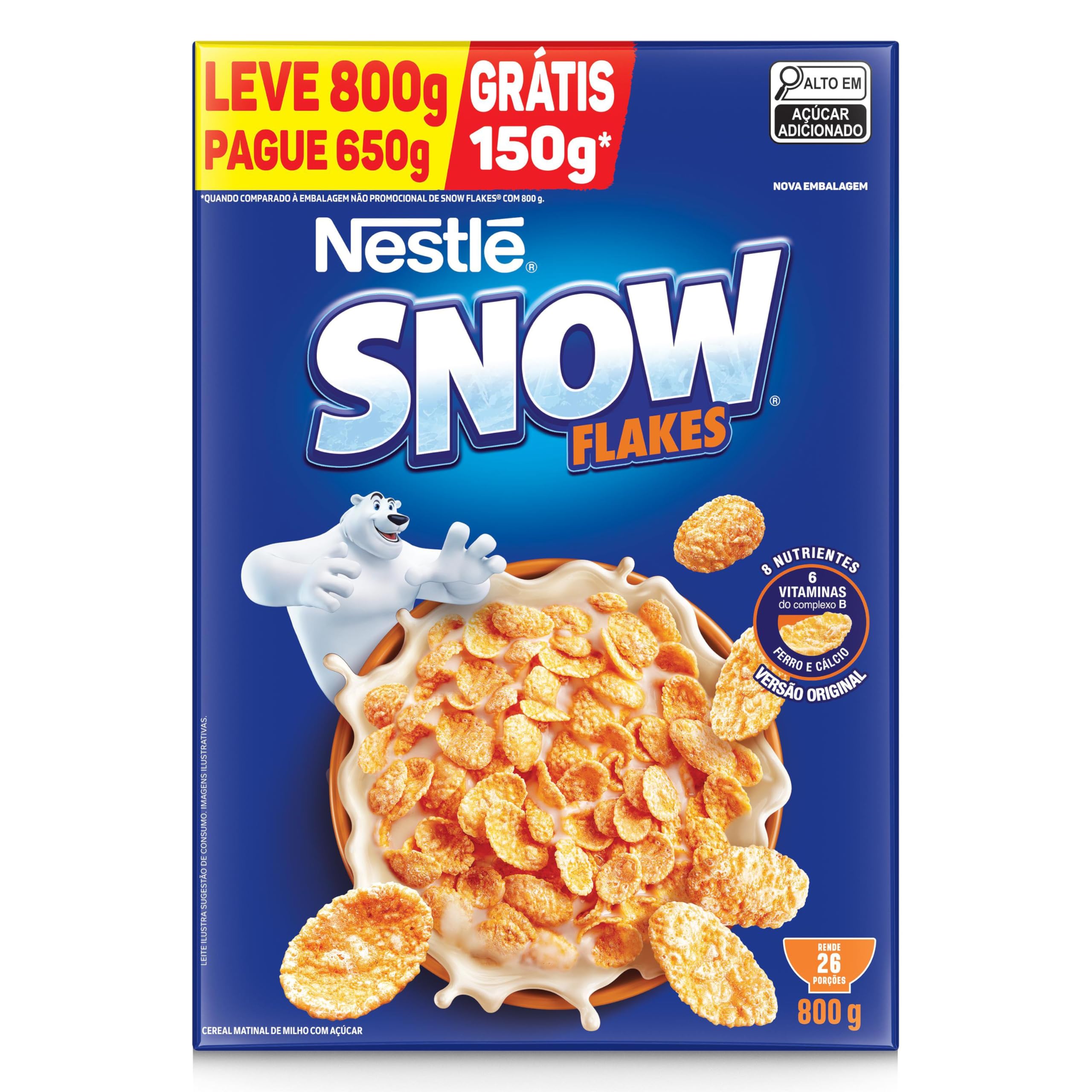 SNOW FLAKES CerMat 14x800g L800 P650 | Amazon.com.br