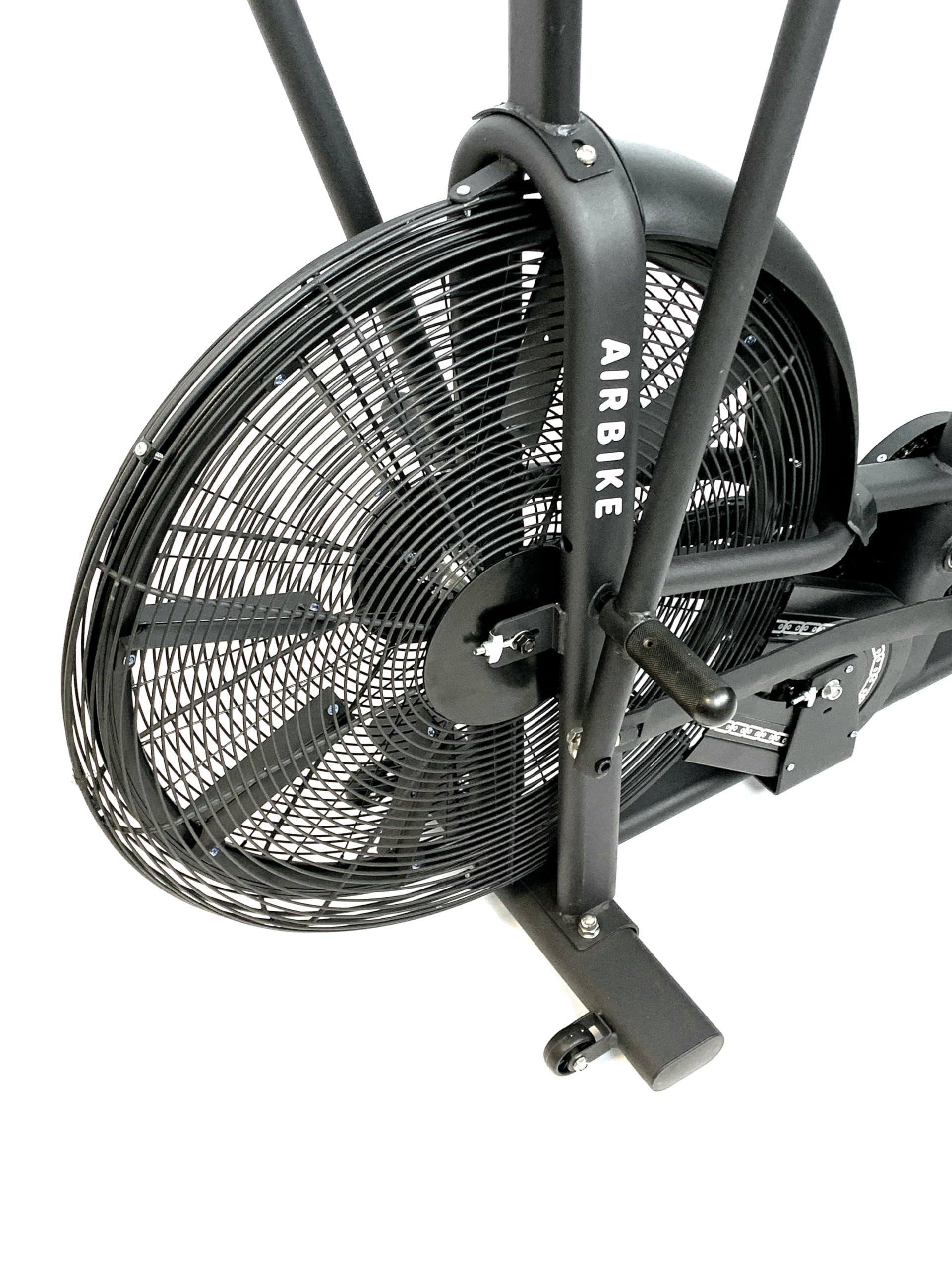 Air Bike ad Aria HIIT Total Body, Monitor LCD (WATT/RPM/Calorie) + Cardio, Portata >150 kg, Fan Bike Horizon, Total Body Braccia+Gambe.