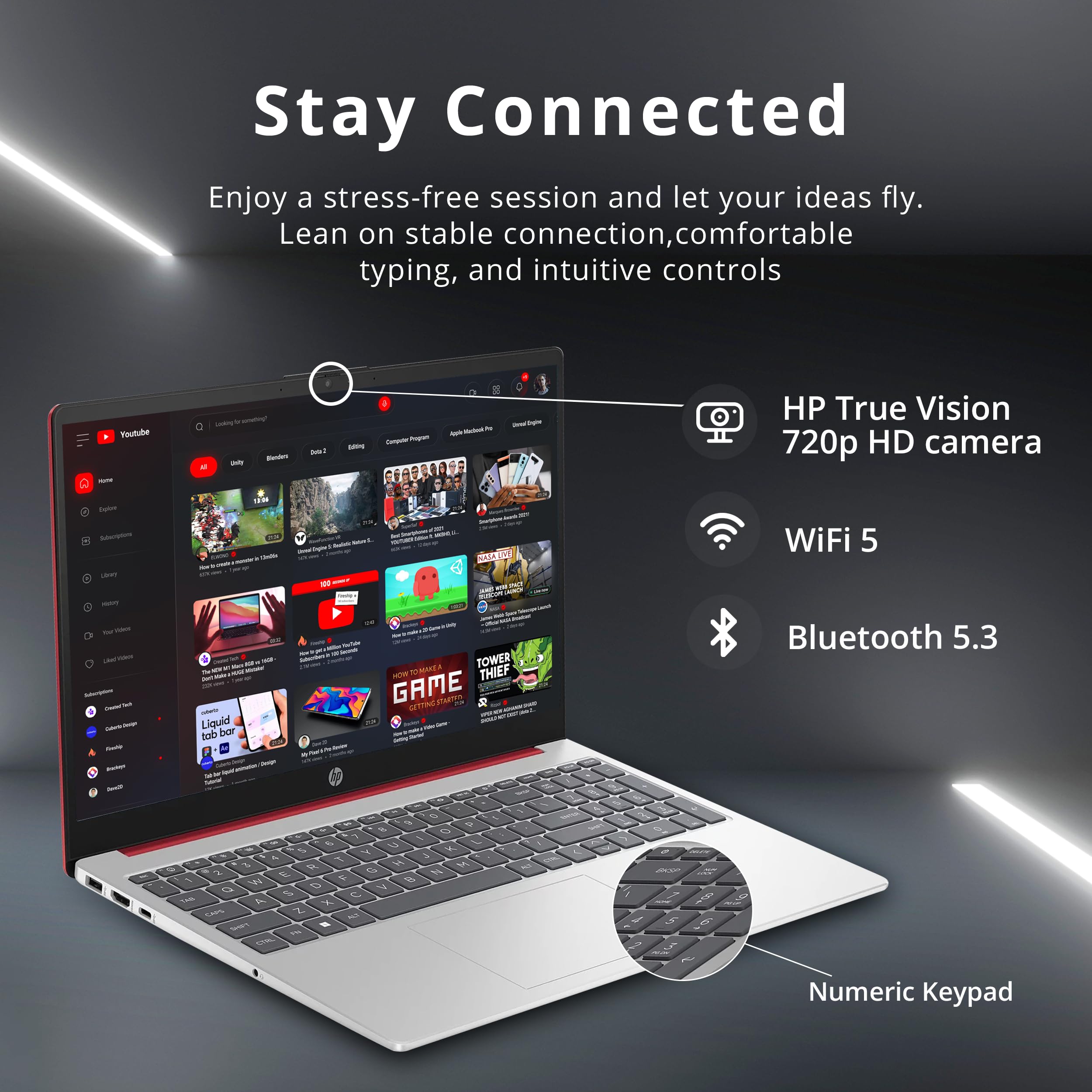 Windows11‼️Corei7‼️SSD128G‼️Wi-Fi 250M bps‼️ HP 15.6