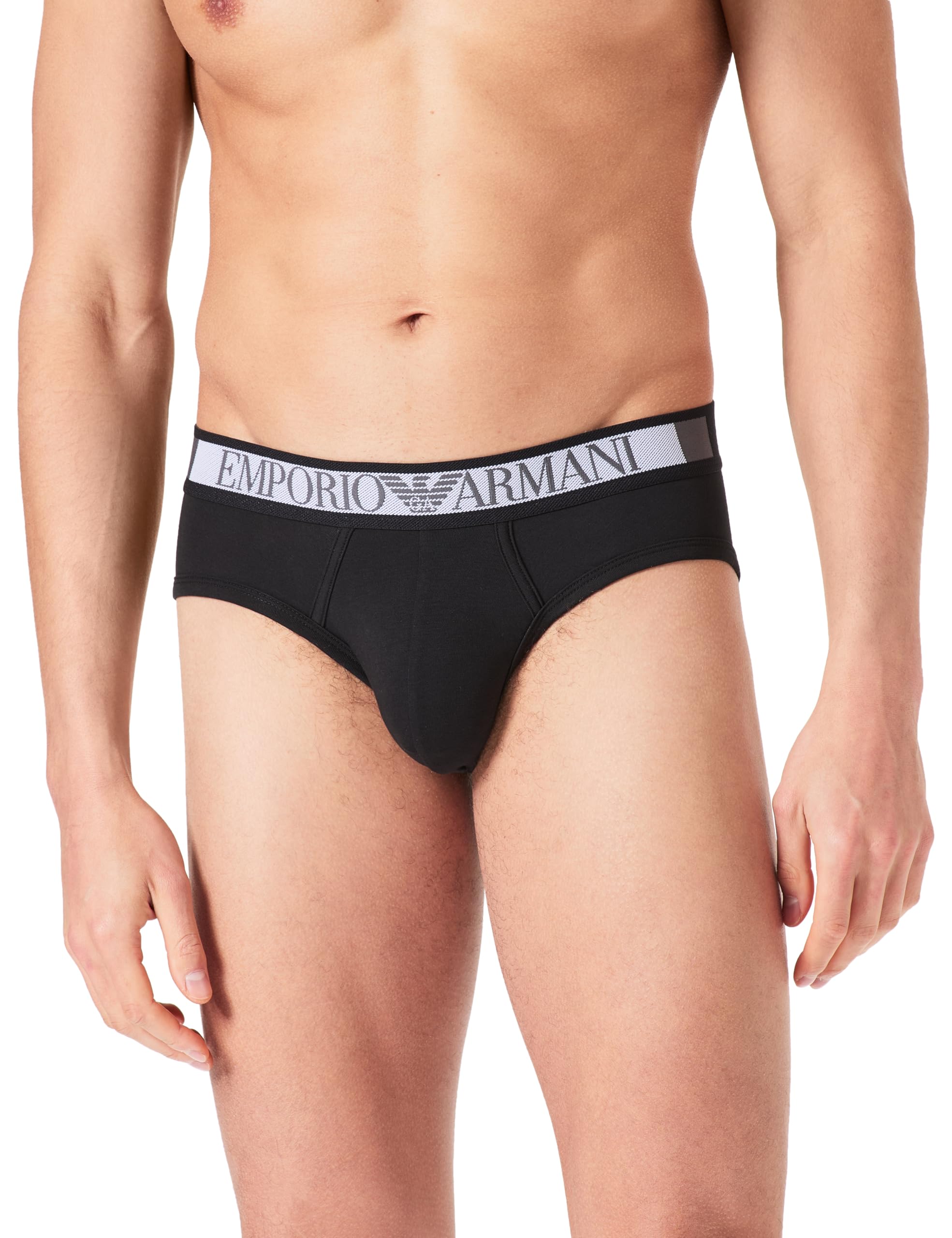 Emporio Armani Men's Logo Label Brief