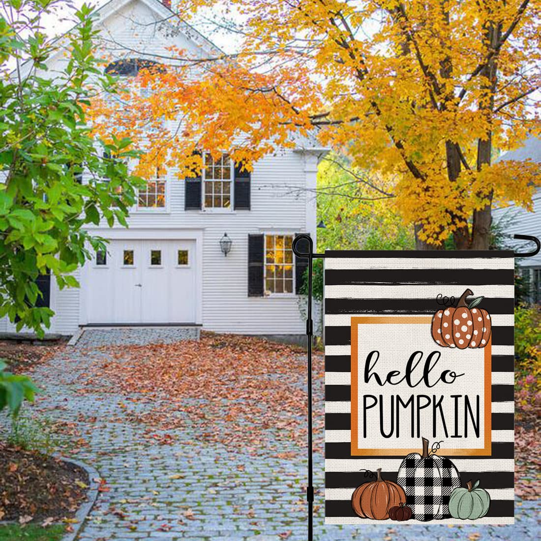 Herbst Gartenflagge 'Hello Herbst' - Dopp Produktbild-Vorschau 10