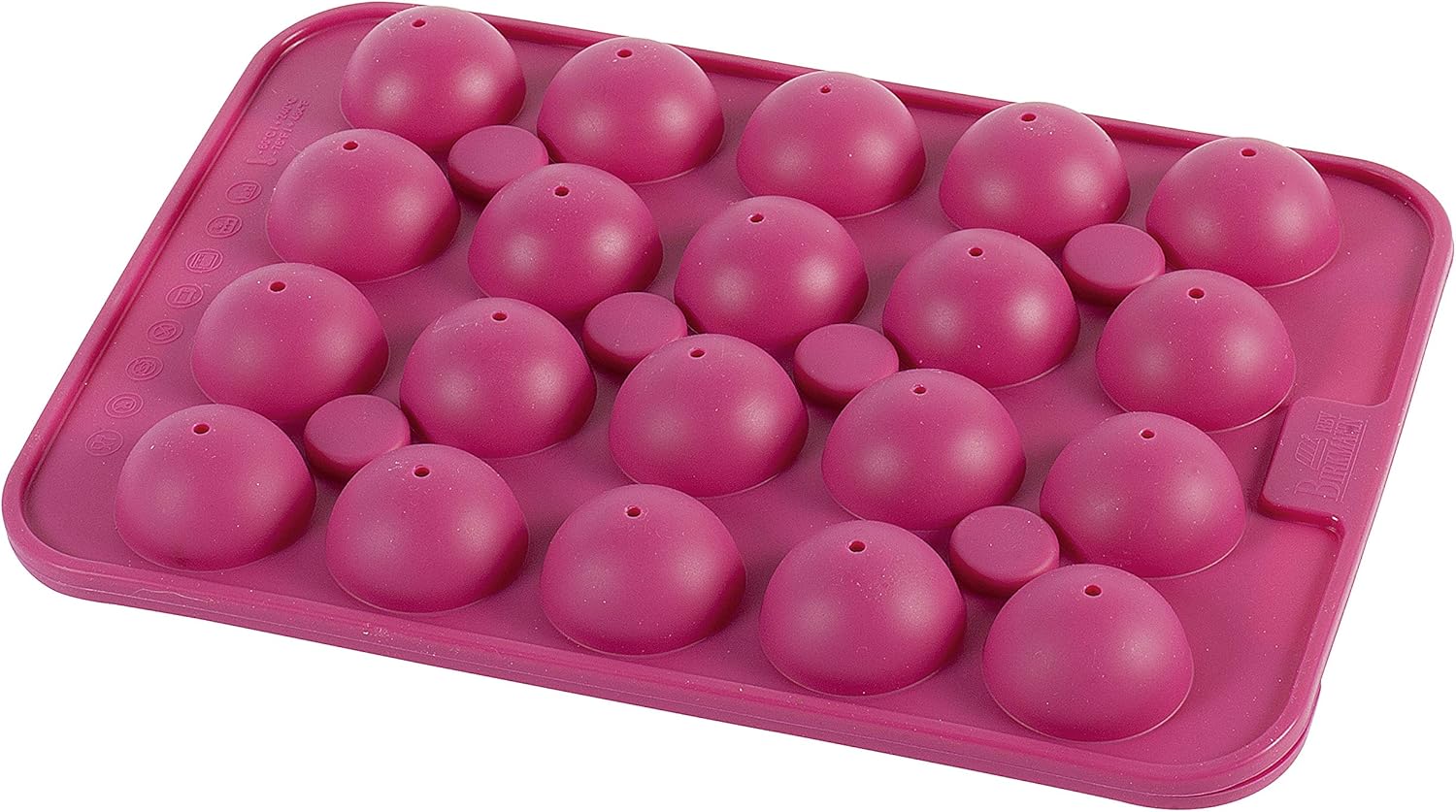 Birkmann CakePop Baker Round Silicone Baking Mould – 28 x 18 x 4 cm Set of 2 Units
