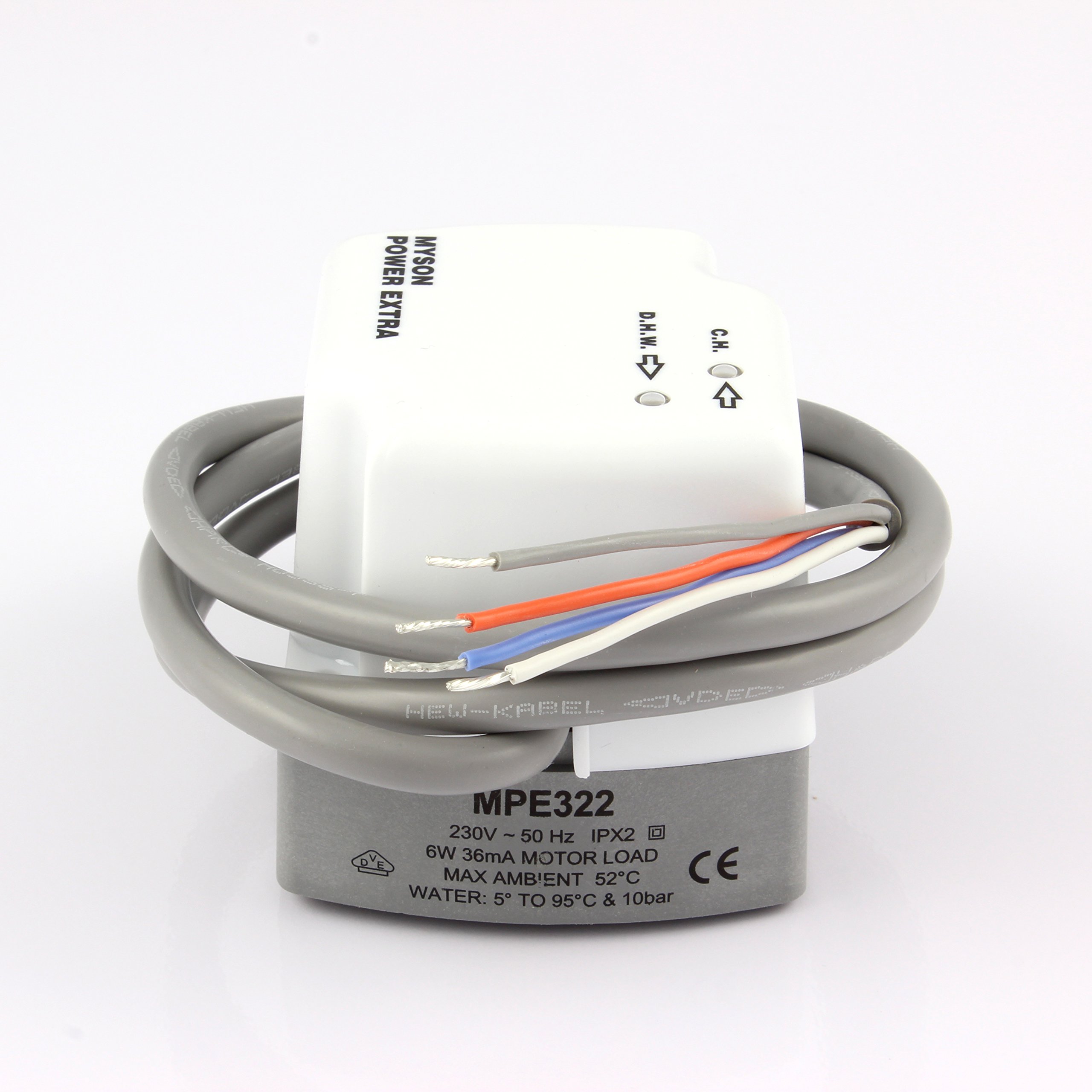 Replacement ACT322 Mid Position Actuator ONLY - Part number 421001 Spare for MPE322, MPE328, MPE33/4, MPE31, MSV322, MSV328 Power Extra 3 Port Motorised Valve