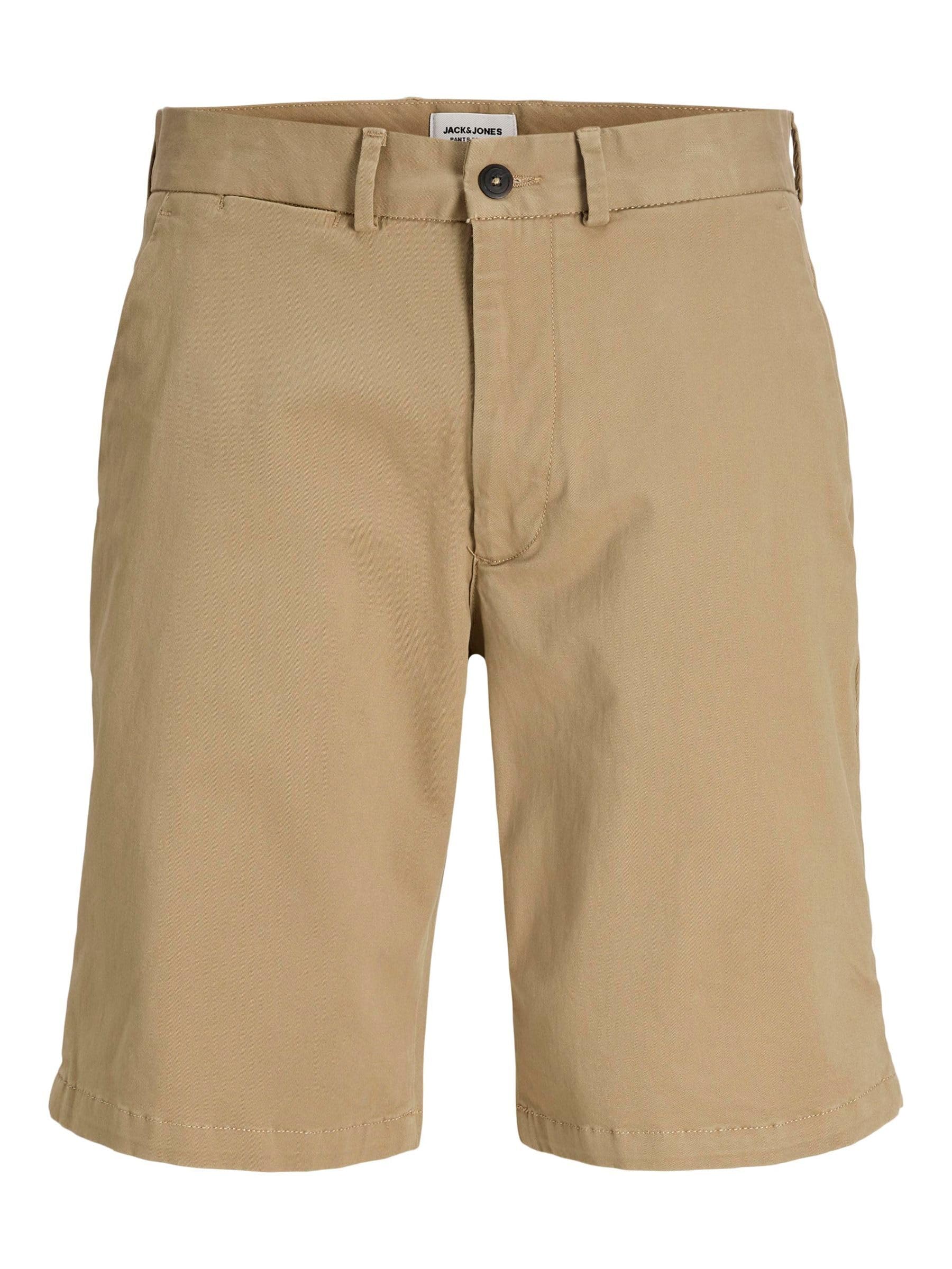 JACK & JONES Jpstbill Barret Chino Shorts LNG Sn, Elmwood, XL