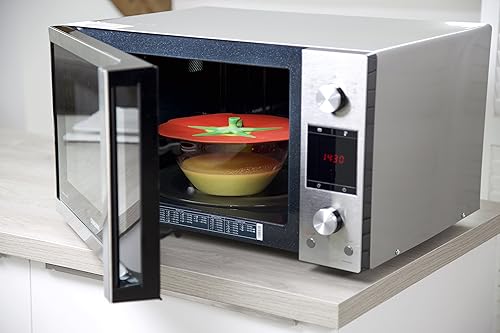 Miniatura 2 de Charles Viancin - Tapa de silicona para tomate para almacenamiento de alimentos y cocinar - 11 pulgadas - Sellado hermético en cualquier superficie