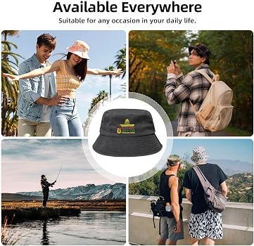 I M The Most Taco Tive Person Here Bucket Hat for Women Men