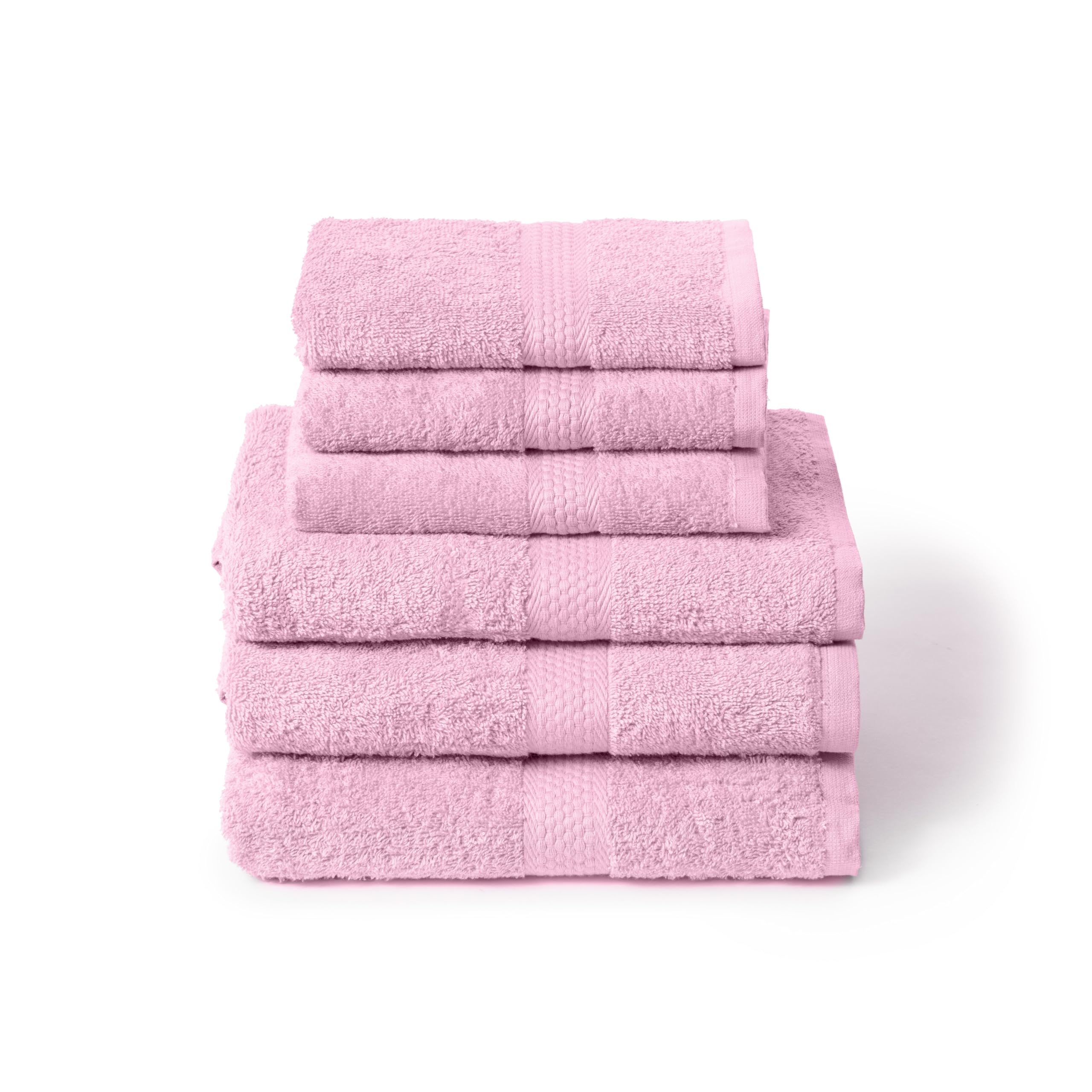 Caleffi Set Asciugamani Bagno con Ospite 6 Pz – Composto da 3x Asciugamano Viso 55x100 cm + 3x Asciugamano Bidet 40x60 cm – Cotone 100% Morbido e Ultra Assorbente – Doccia, Viso e Ospitalità Set Bagno