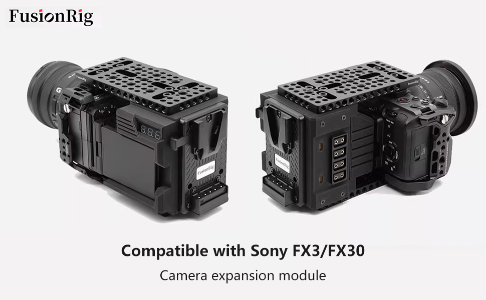 Amazon.com : FusionRig FX3/FX30 New Camera Cage Extension Module