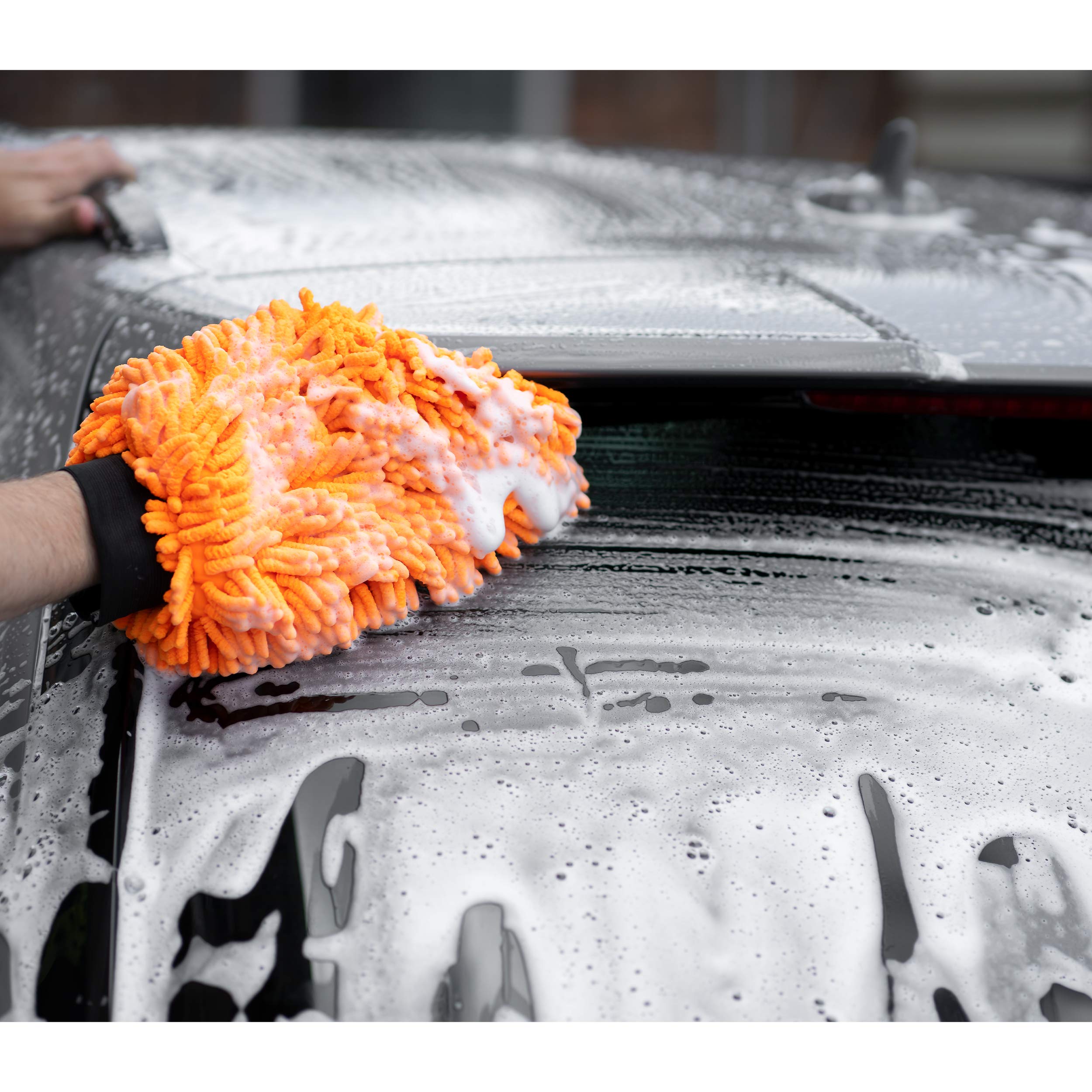 detailmate Hand-WASH-ONLY-Set: GritGuard Wascheimer 3,5 GAL + Schmutzeinsatz + KochChemie NanoMagic Autoshampoo 750ml + Messbecher + Nuke Guys Gamma Dryer XXL + Waschhandschuh + Messbecher