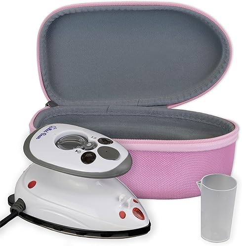 Miniatura 15 de The Quilted Bear Plancha de Vapor Mini Premium – Plancha de viaje mini ligera para acolchado sin esfuerzo y ropa sin arrugas con estuche de
