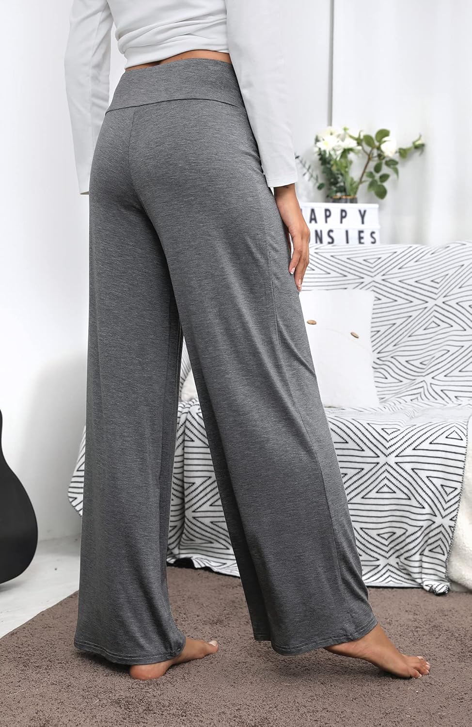 Wide leg soft lounge pants Clearance