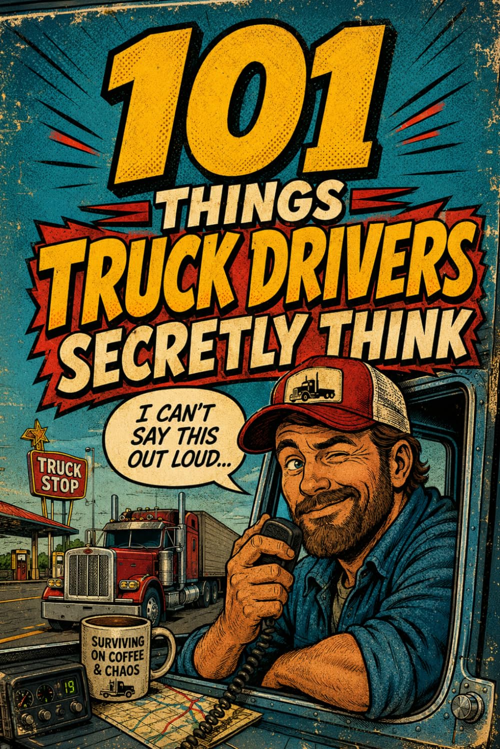 101 Things Truck Drivers Secretly Think But Can't Say Out Loud: A Funny Trucker Gift for Men and Women Who’ve Seen It All