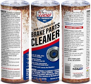 20oz Insulated Skinny Tumbler Brake Cleaner Novelty Stainless Steel Travel Coffee Mug with Lid Funny Gift for Mechanics and Men Pack of 1