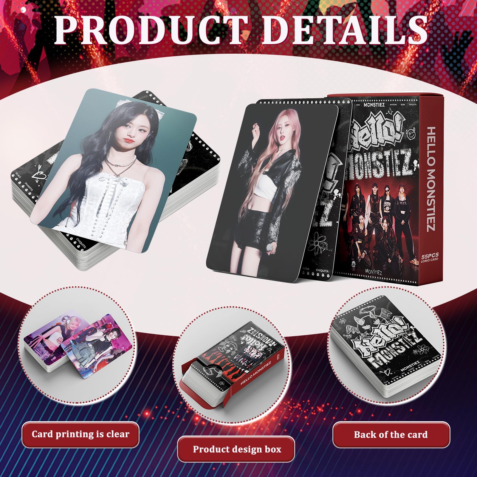 BM K-Pop Album Photocard 110 Pezzi Carte da Collezione Lomo Cards Kit Regalo