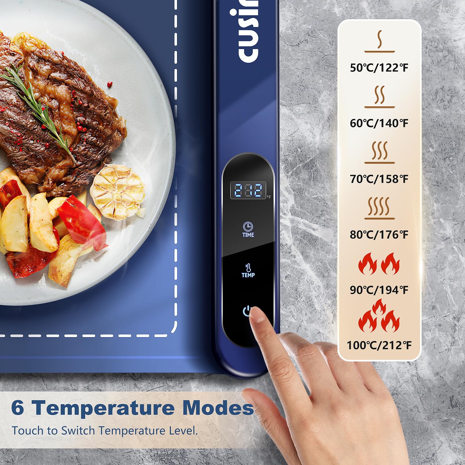 Amazon.com: Food Warming Mat,Full Surface Graphene Heating