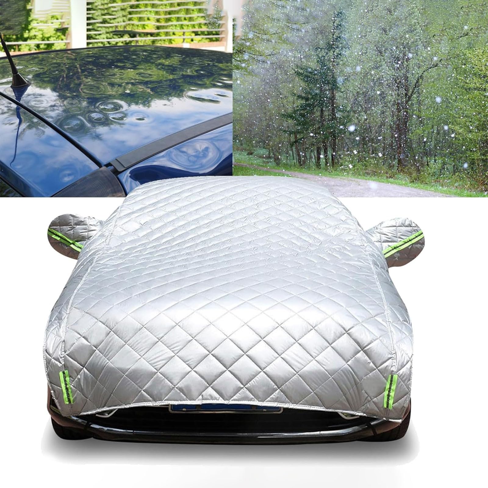 Housse Voiture Audi SQ5 - Bâche Extérieure Imperméable Anti-Grêle Anti-UV Tout Temps