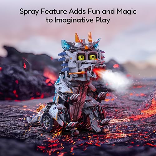 Miniatura 4 de AoHu Kit de construcción de robot con control remoto, regalos STEM para niños de 8 a 12 años, juego de juguetes de robótica técnica de dinosaurio