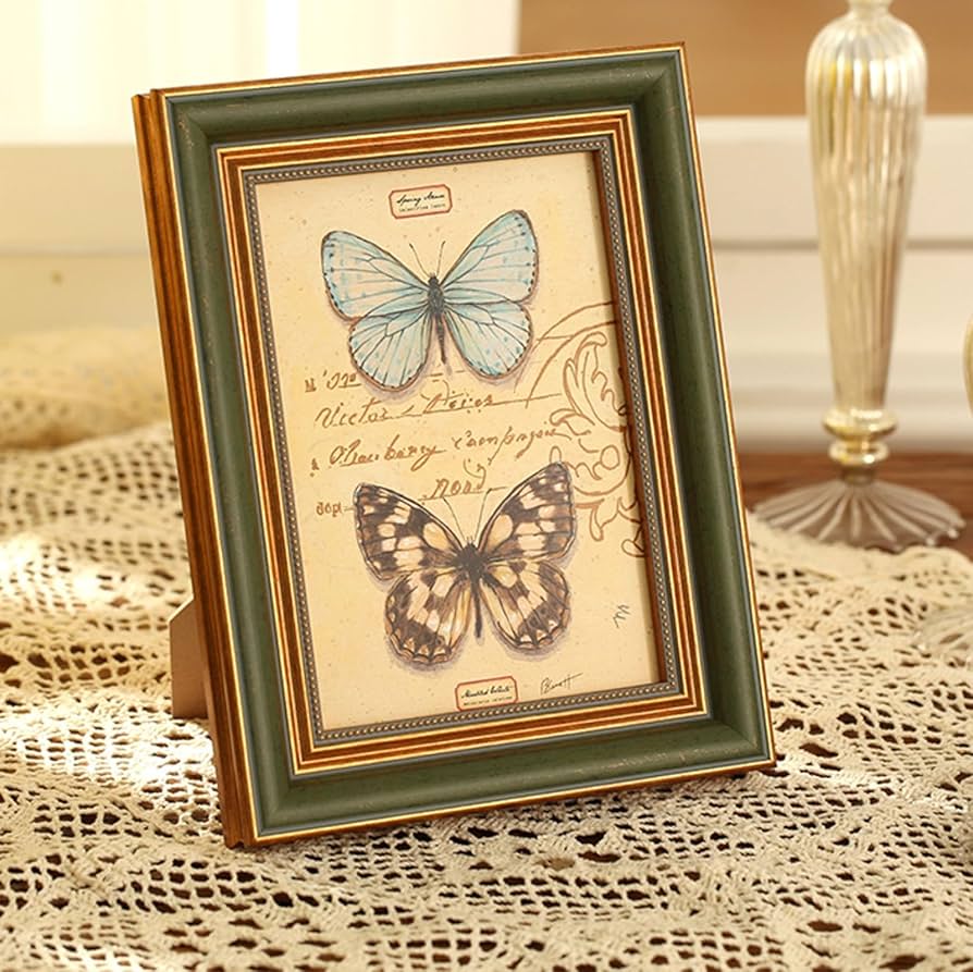 Amazon.co.jp: アンティークフレームa4a4サイズ額縁高級額額縁a4木製a3