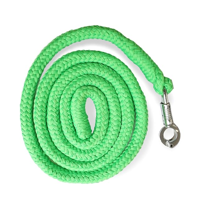 Foto 6 de 7 de Cuerda de plomo con gancho de pánico para caballo, correa trenzada en distintos diseños elegantes, para poni