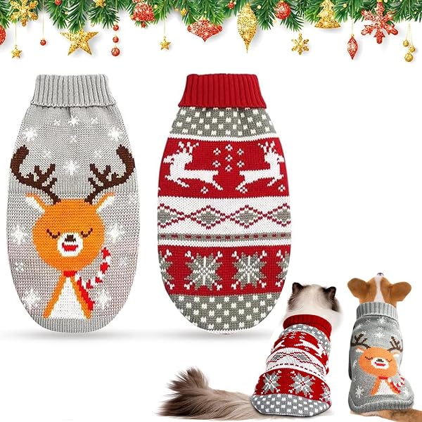 Jersey de Navidad para perros y gatos de FMKLDENA
