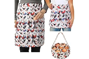 3Pcs Egg Collecting Apron Kids: Gather Fresh Eggs with Ease