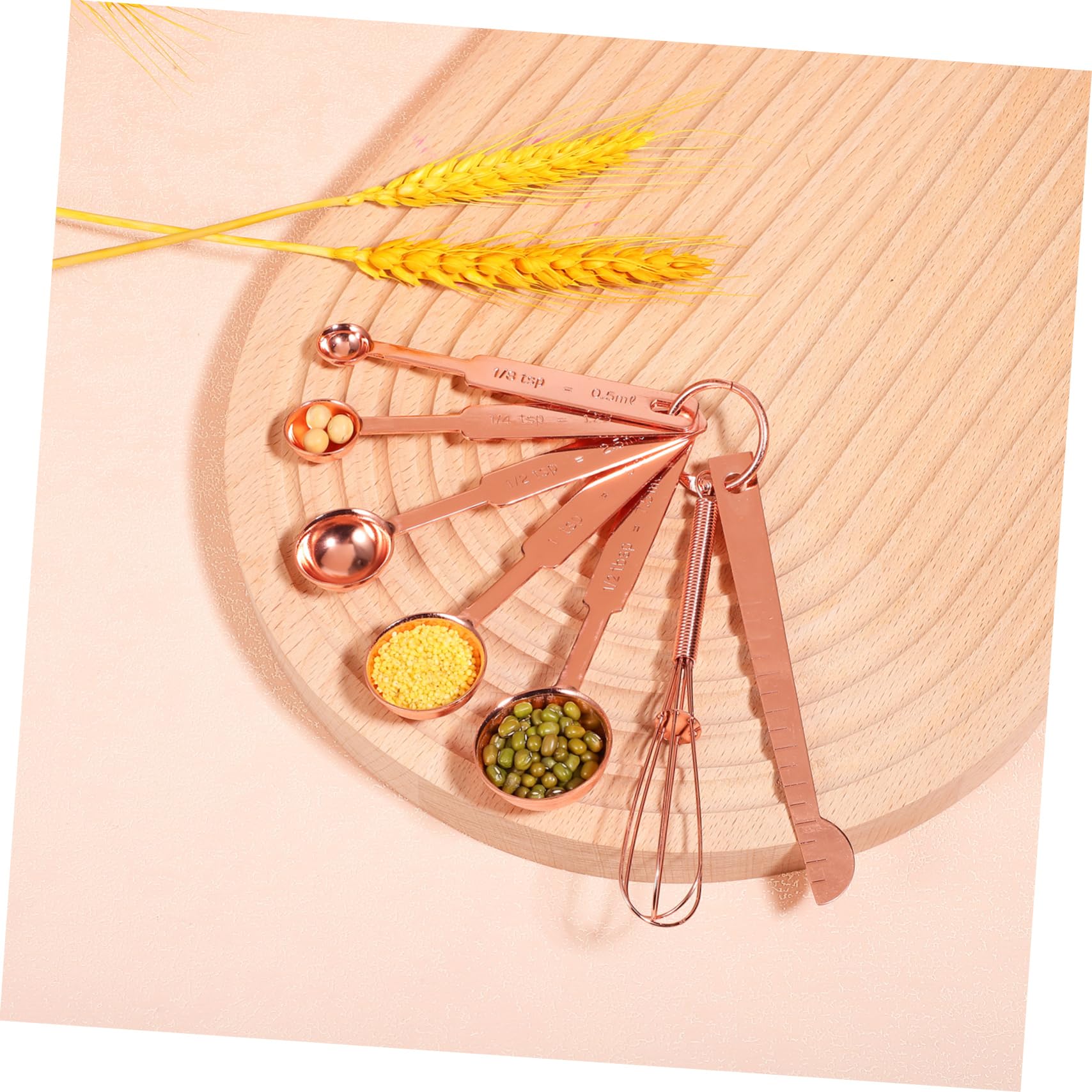 Alipis Tasses Et Cuillères à Mesurer Avec Agitateur Pour Pâtisserie Cuisson Outils Doseurs Pour Et Farine
