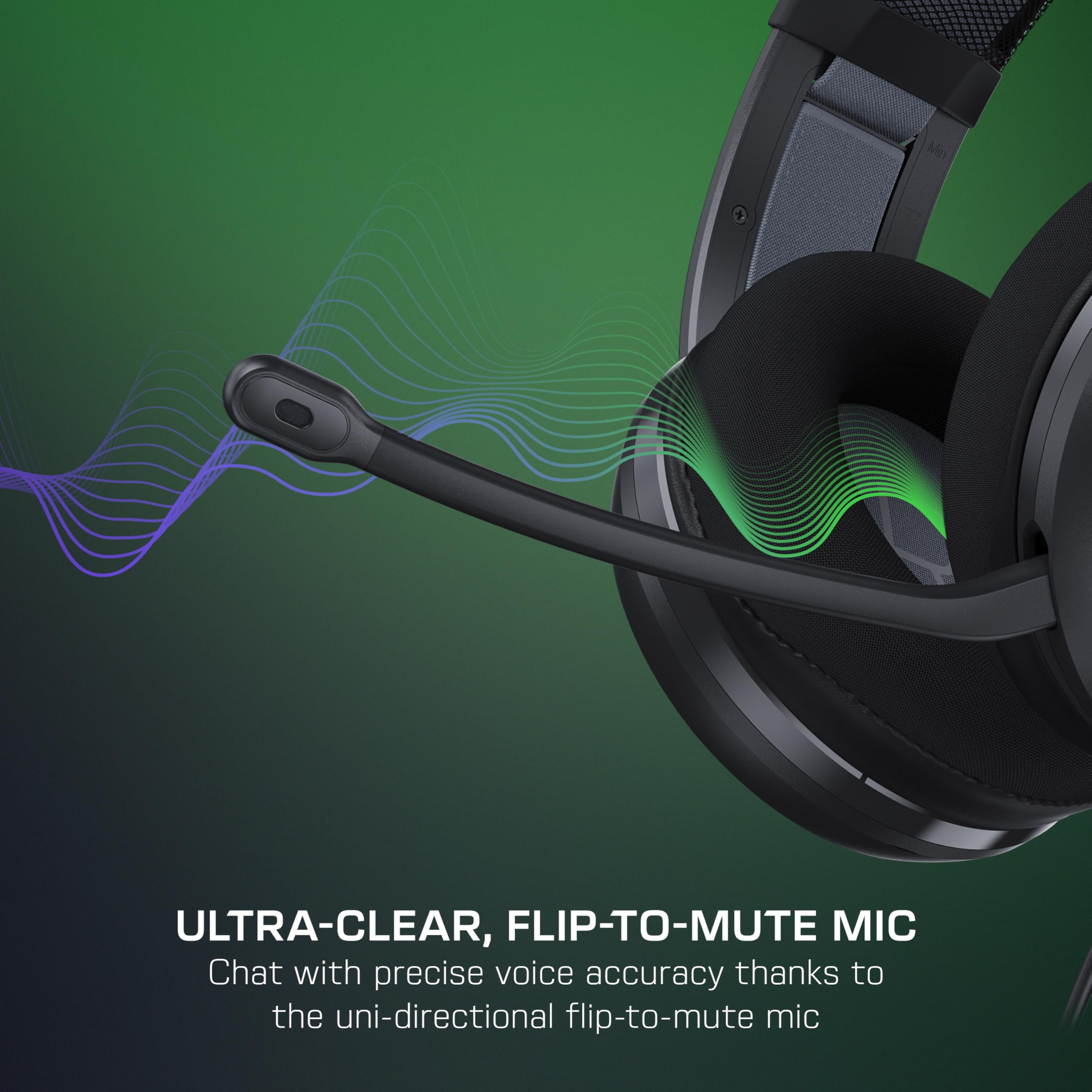 Turtle Beach Atlas 200 Cuffie da gioco multipiattaforma cablate per Xbox, PlayStation e PC con driver Nanoclear da 50 mm, microfono flip-to-mute, cuscini in memory foam