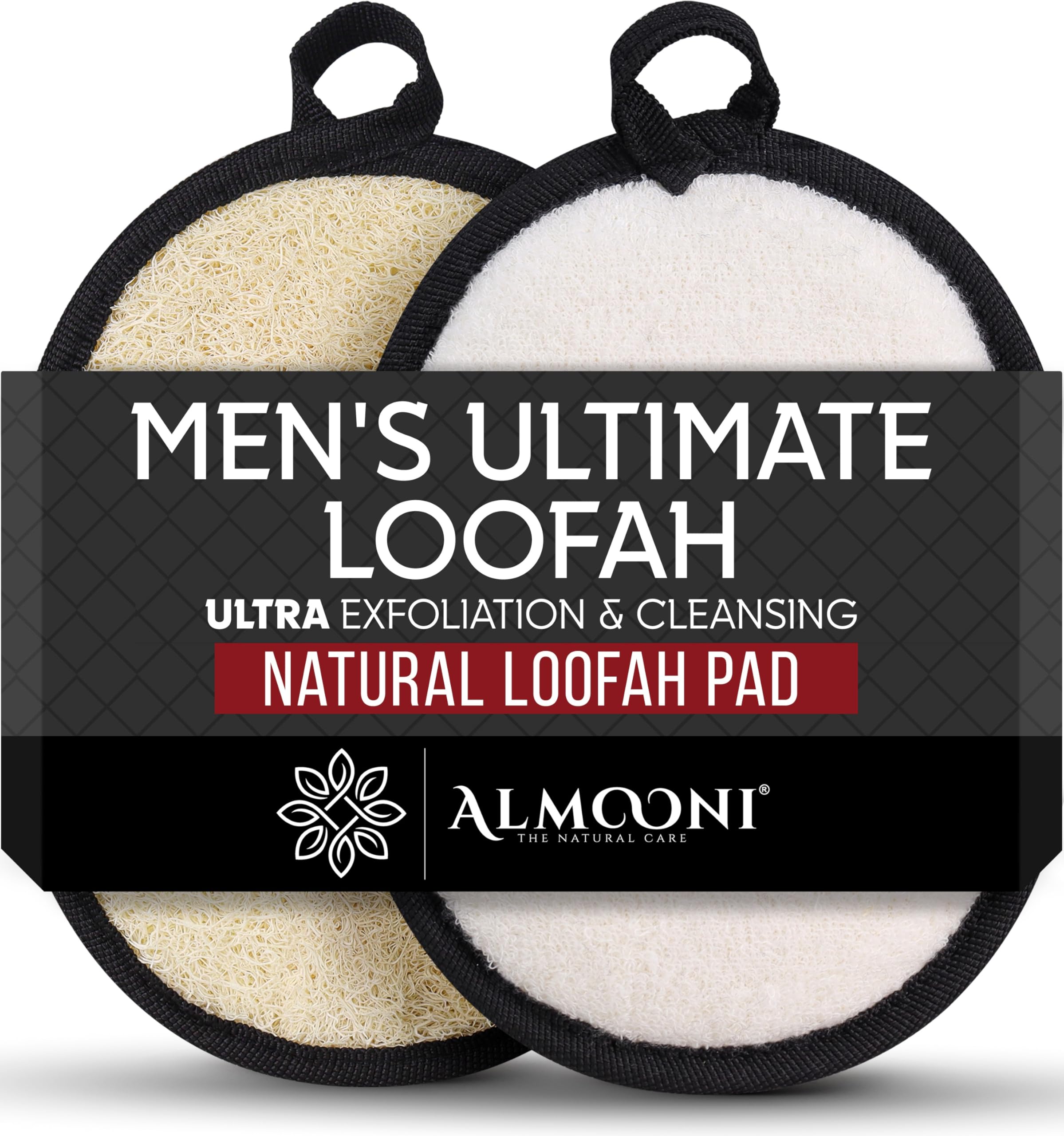 Almooni Natural Loofah Pad
