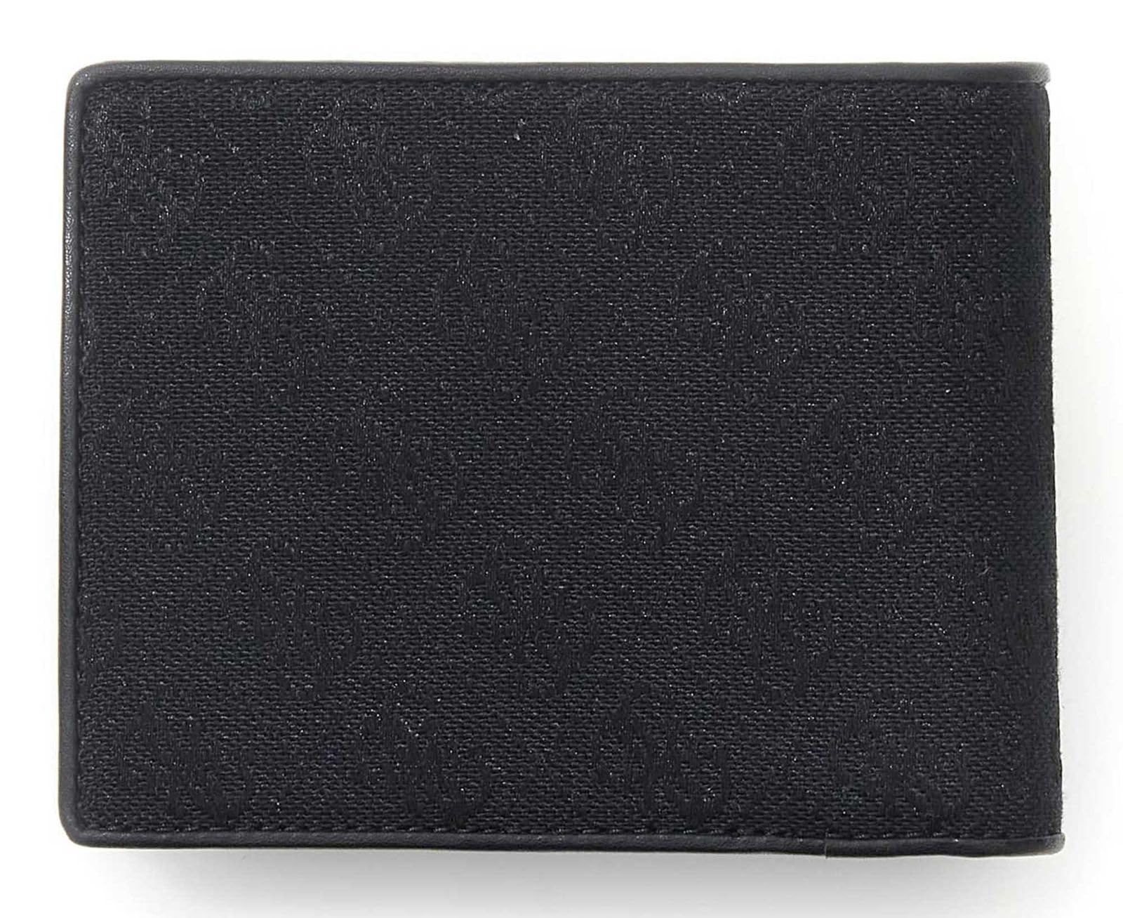 GUESS portafoglio Boston Bifold Wallet Dark Black nero
