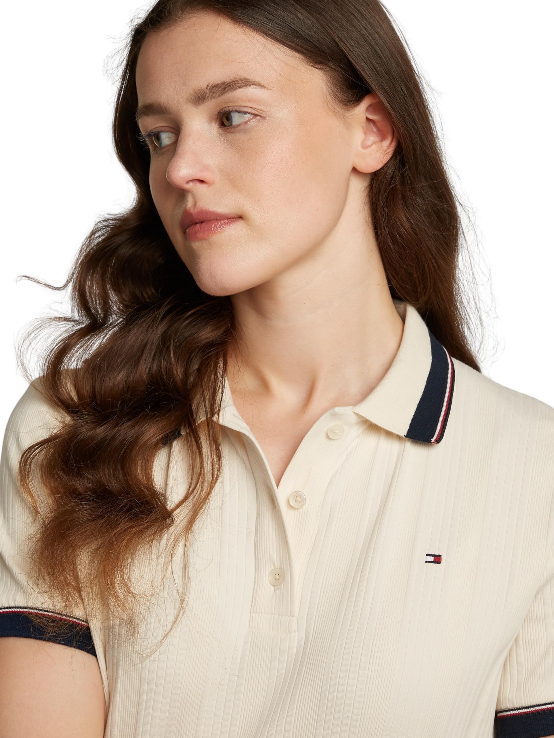 Tommy Hilfiger Polo Manches Courtes Femme Regular Fit