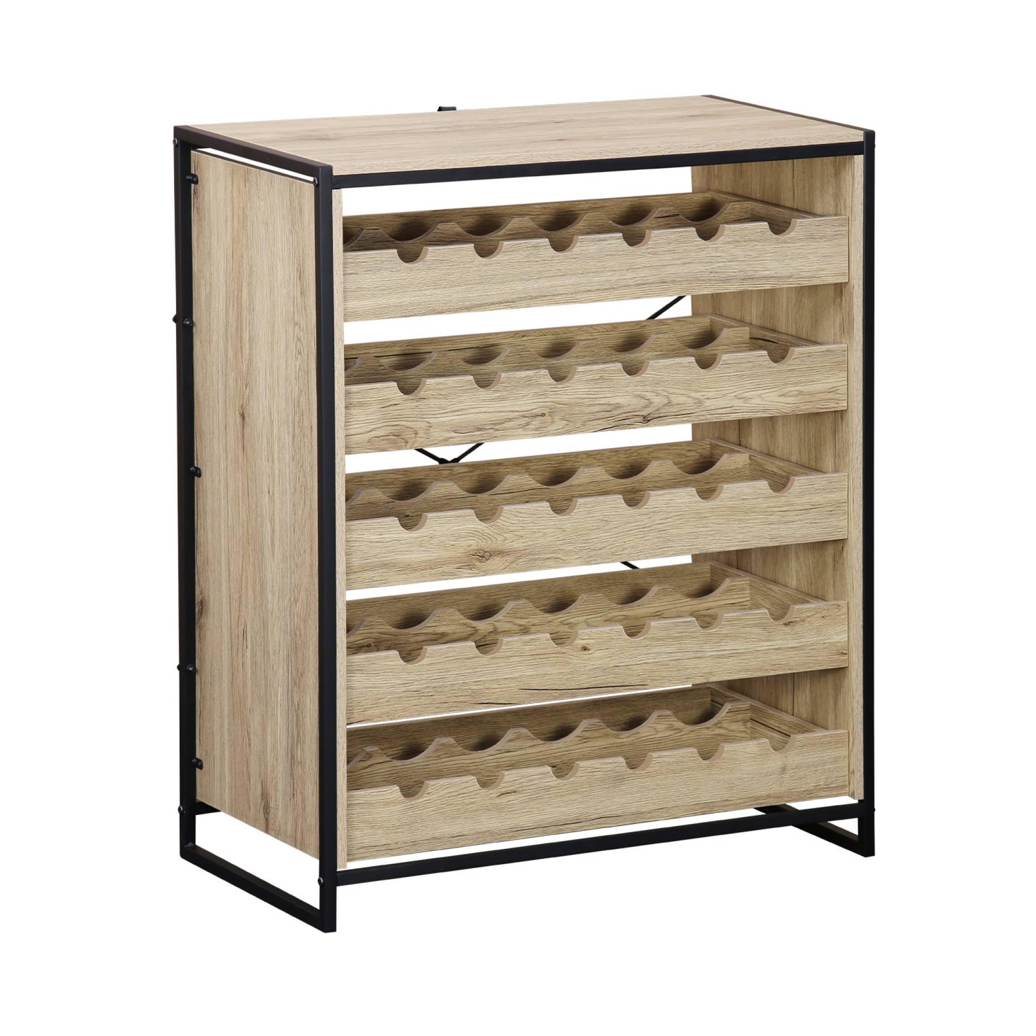 Etagères Range Bouteilles 5 Tiroirs, 5 étagères