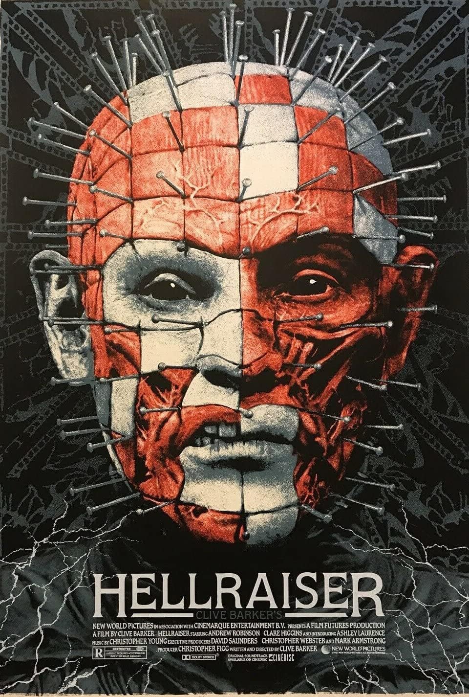 Tallenge - Hellraiser - Pinhead - Classic Horror Movie - Hollywood English Movie Art Poster - Small Poster(Paper,12x17 inches, MultiColour)