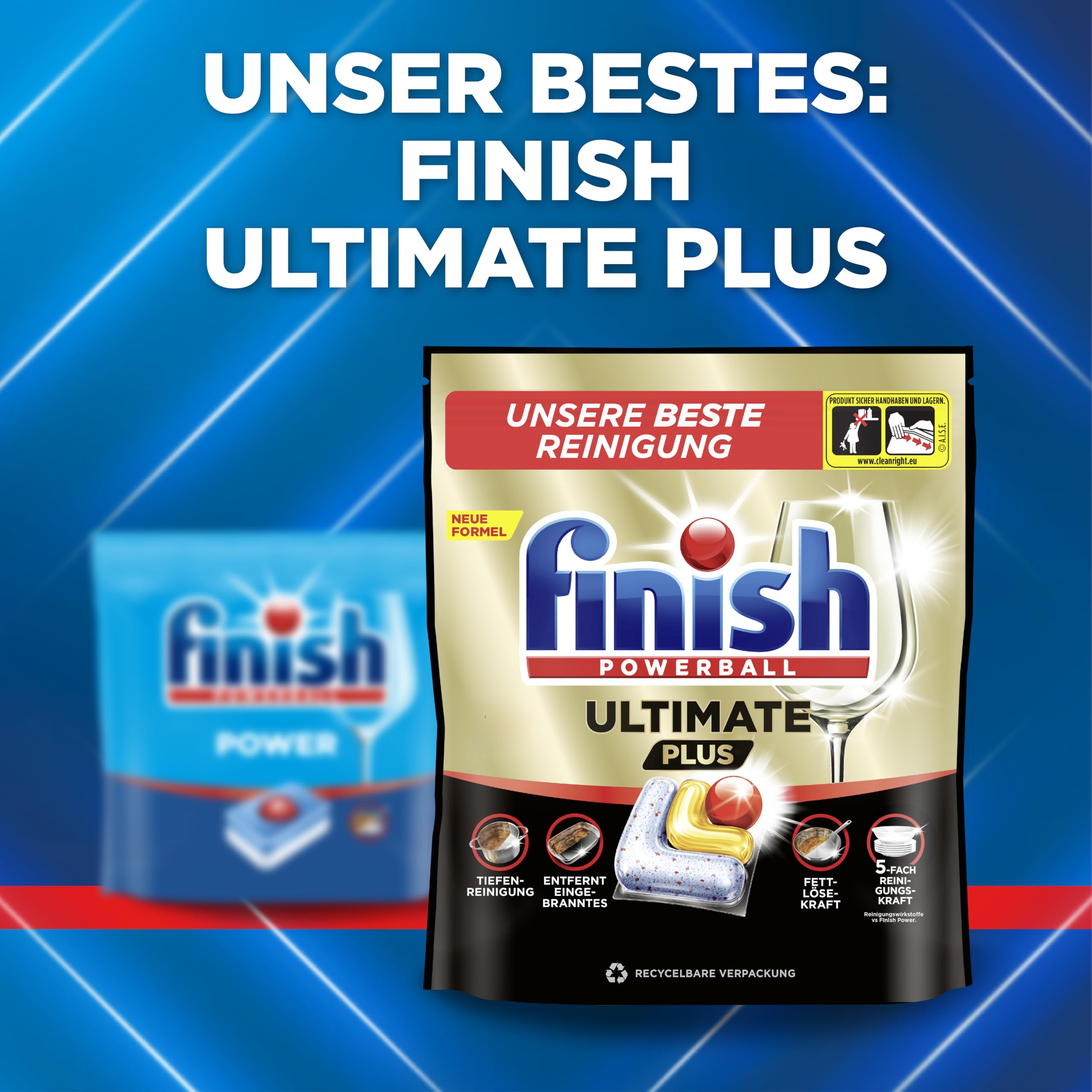 Finish Power Fresh Spülmaschinentabs, 132 Tabs