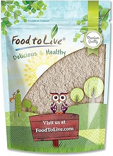 Food to Live Whole Wheat Flour, 1.5 Pounds - All-Purpose, Stone Ground, Milled from Whole Grains, Unbleached, Vegan, Kosher, Bulk, Dietary Fiber, Manganese, and Selenium. For Bread, Cooking, Baking