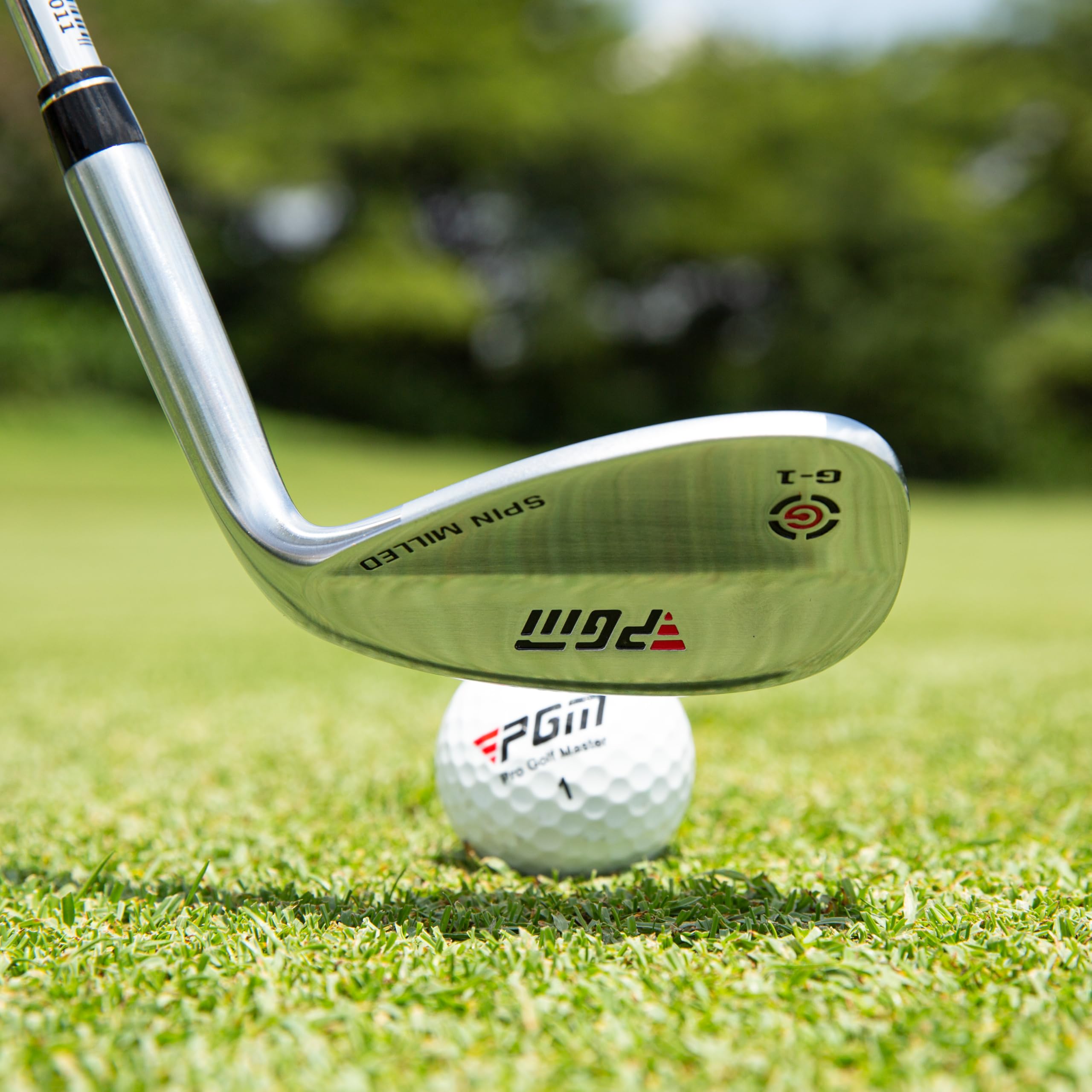 PGM Juego de cuñas de Golf para Hombre y Mujer – 50/52/54/56/58/60/62/64 Grados cuña de Arena cuña de Arena Lob Cuña Mano Derecha – Superficie fresada para más giros – Fácil de Escapar del búnker
