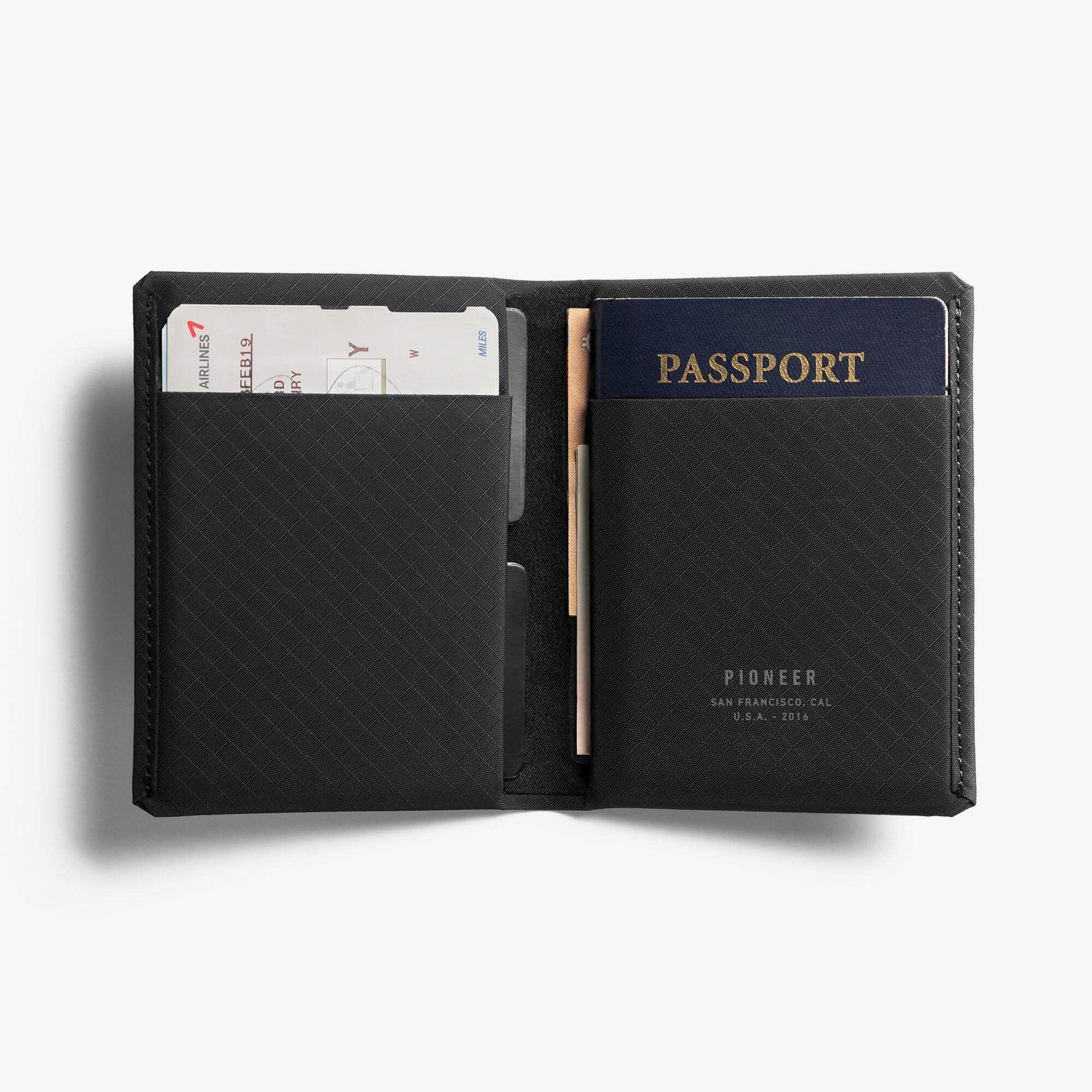 Pioneer Passport Wallet (Onyx), Onyx 10XD, Passport Wallet