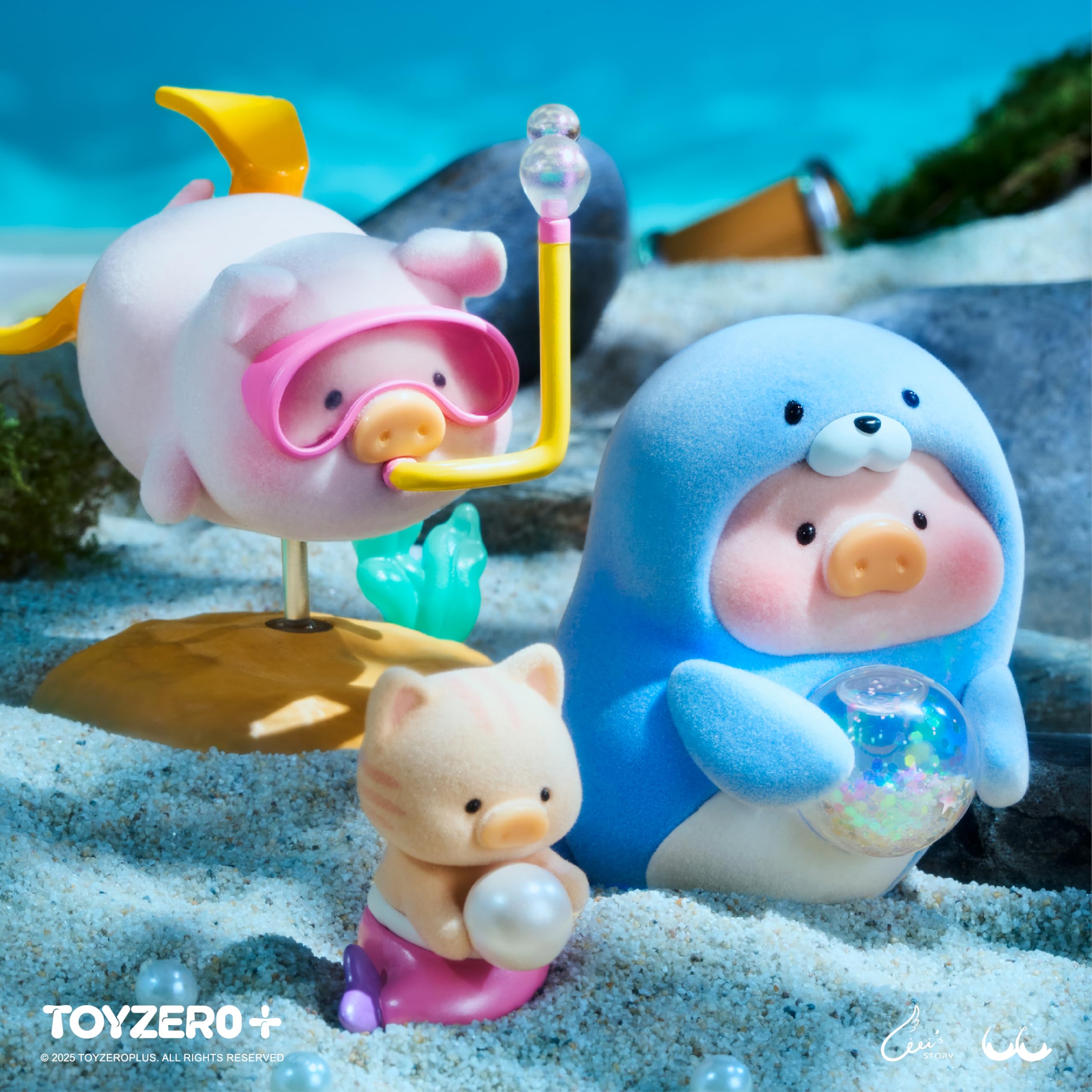 Amazon.co.jp: TOYZERO + Lulu ピギーブラインドボックスフィギュア
