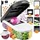 Fullstar Pro Core - Vegetable Chopper & Mandoline Slicer - 6 Blades | Veggie, Salad & Onion Dicer - Julienne Cutter, Cheese G