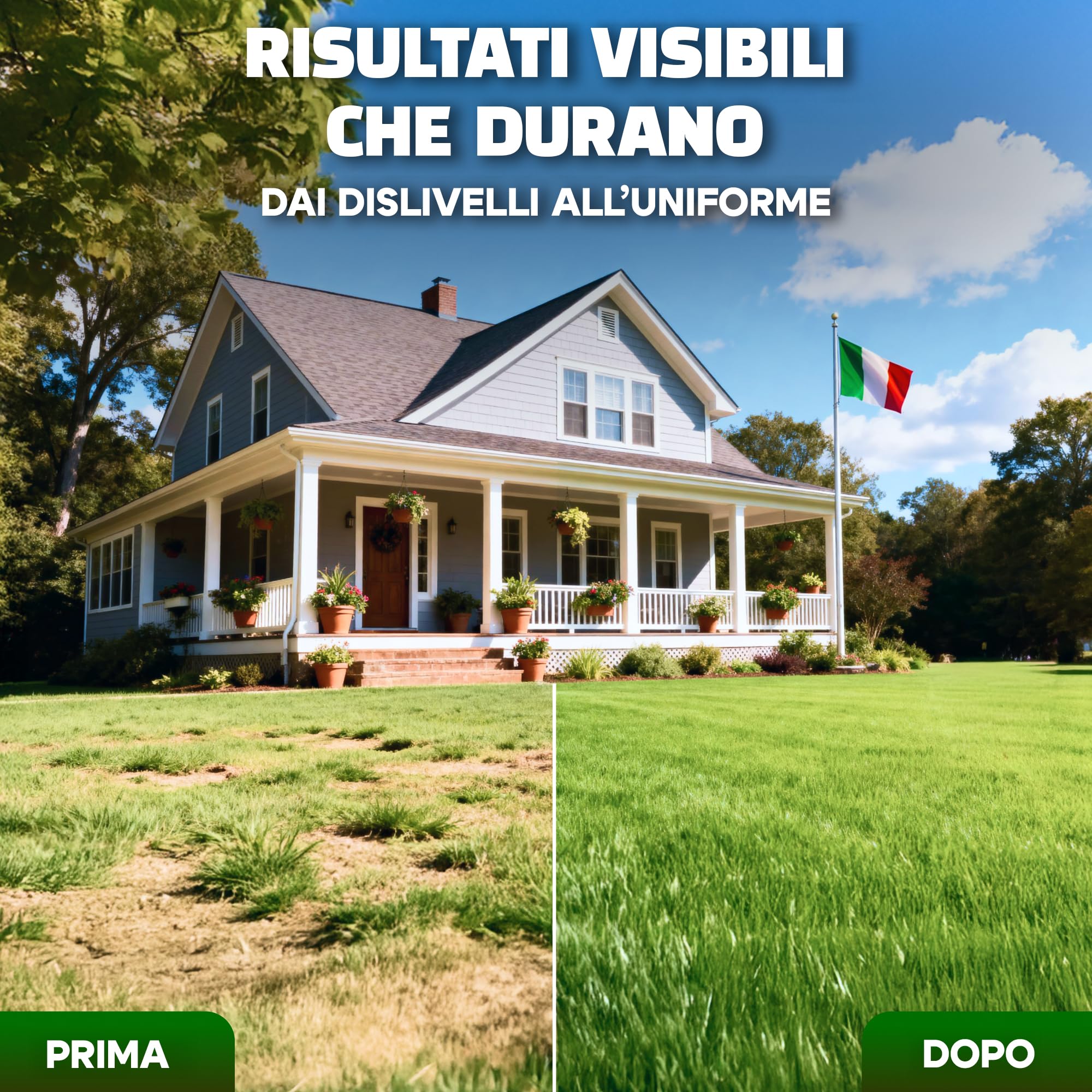 Rastrello Livellatore per Prato 80x30cm + Arieggiatore Prato | 100% acciaio inossidabile - Arieggiatore per prato sarchiatore per erbacce scarificatore per prato togli erbacce livellatore