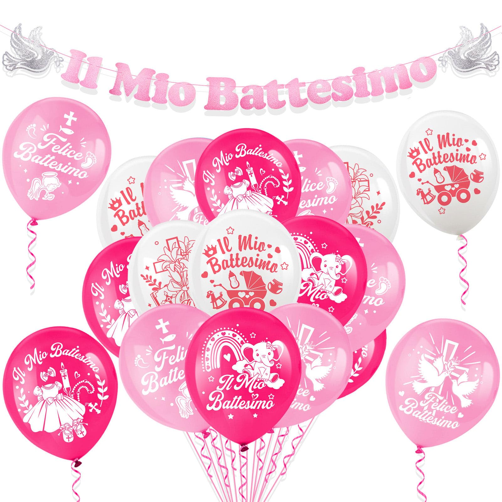DPKOW Rosa Il Mio Battes IMO Striscione per Ragazze