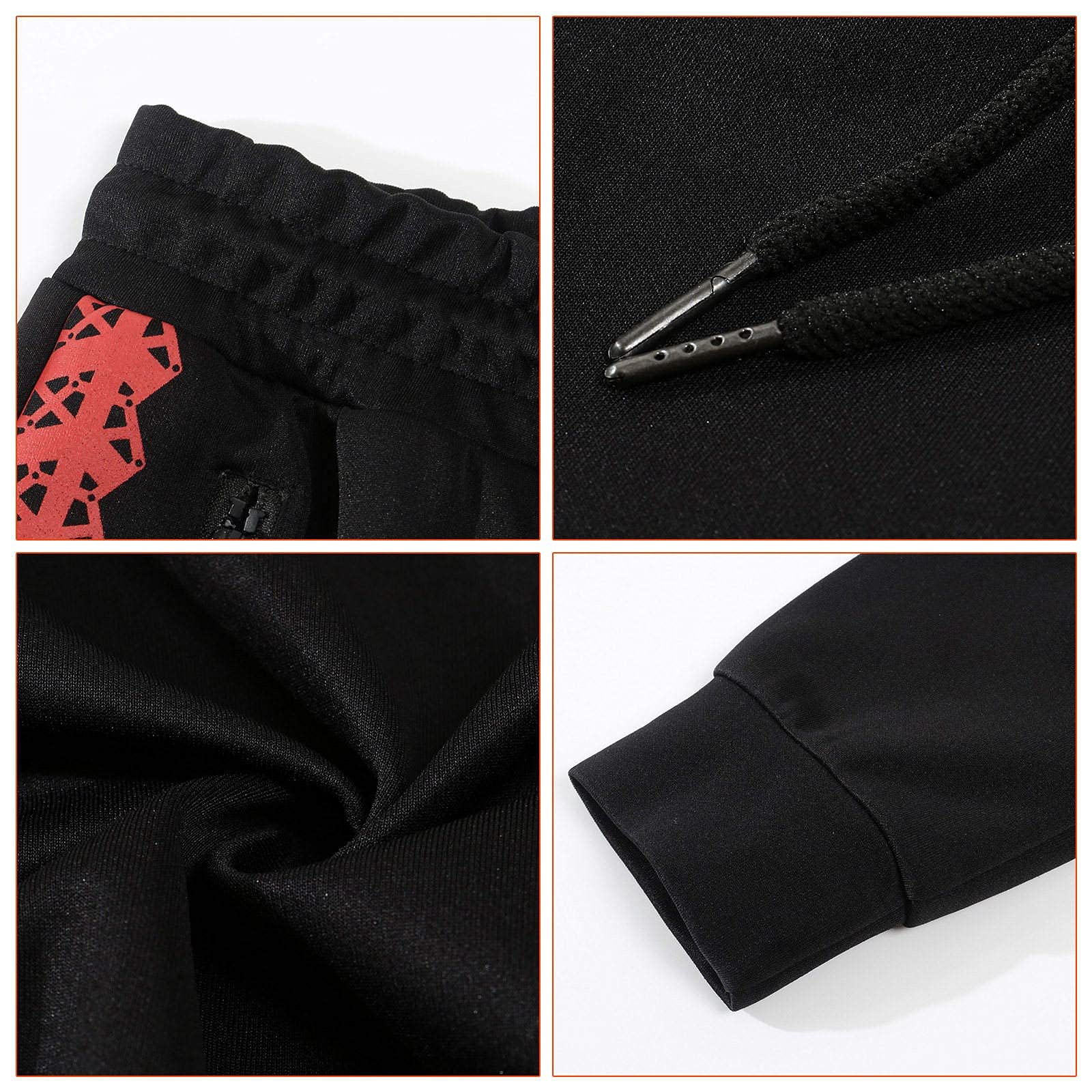 Chándal para hombre XL Chándal para hombre, traje de casa de un solo color, 2 piezas, traje de invierno acogedor para hombre, ropa de calle holgada, chándales de entrenamiento, traje de jogging para