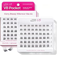 VEYESBEAUTY Lash Clusters Individual Eyelash Extensions Chill