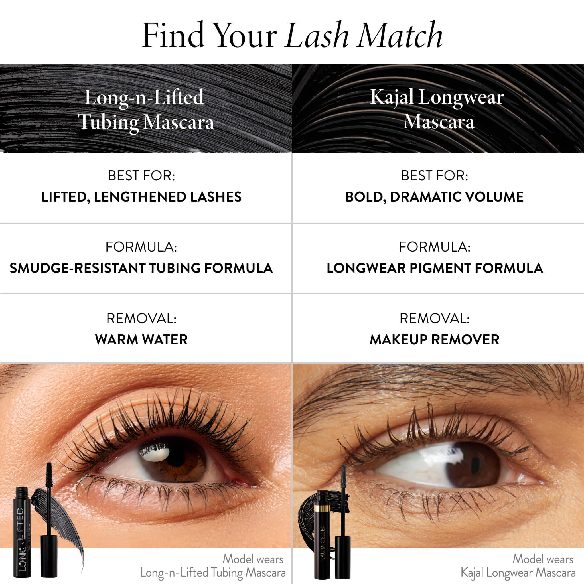 LAURA GELLER NEW YORK Long-n-Lifted Tubing Mascara – Lengthening Black Mascara