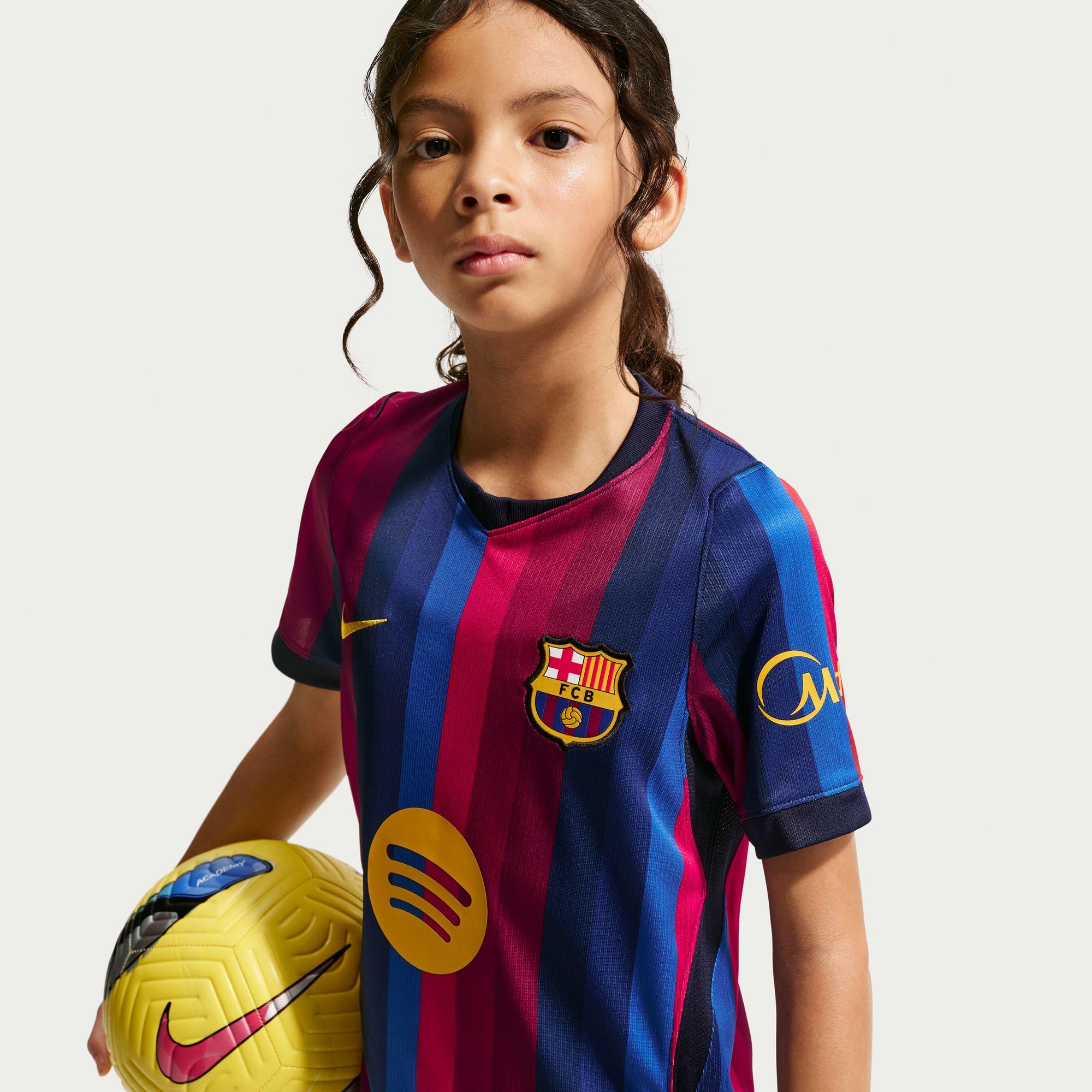 Nike Unisex Kinder FCB Df Ss Stad Hm T-Shirt (1er Pack)