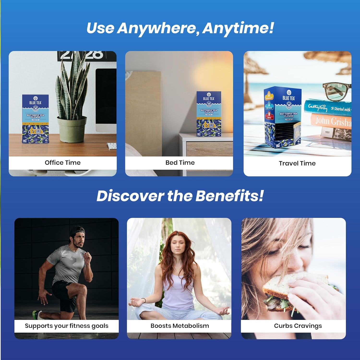 Buy Now Blue Tea - Butterfly Pea Flower Tea - 25 Tea Bags - Plant Ba... 6 Buy Now Blue Tea - Butterfly Pea Flower Tea - 25 Tea Bags - Plant Ba...