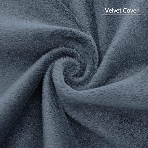 Miniatura 9 de Almohadilla Shinnwa de poliéster suave, cuadrado o redondo con espuma de memoria para asiento, soporte Lumbar de felpa, colorida de 16 pulgadas,